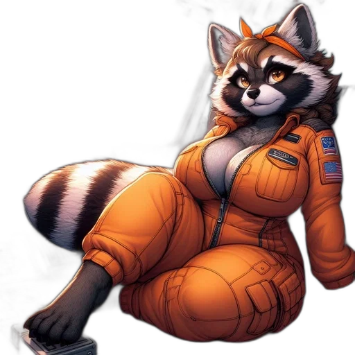 jacket, animal, staff, robot transparent PNG cut-out
