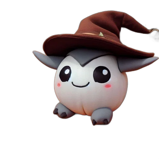 hat, creature, staff, animal transparent PNG cut-out