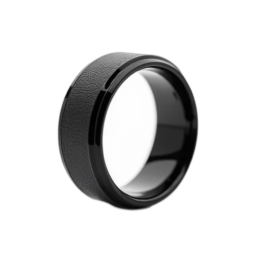 jewelry, 3d render, black, ring transparent PNG cut-out