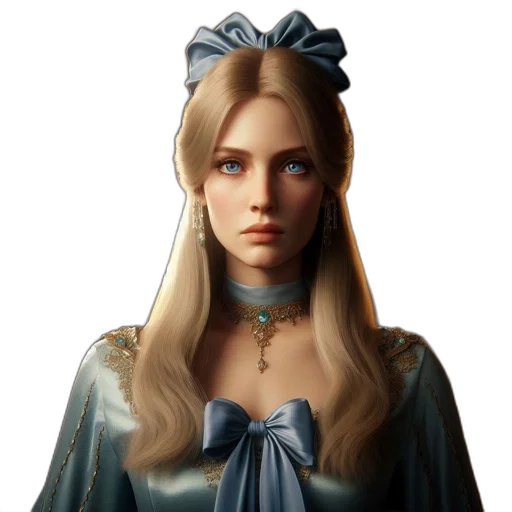 crown, dress, face, jewelry transparent PNG cut-out