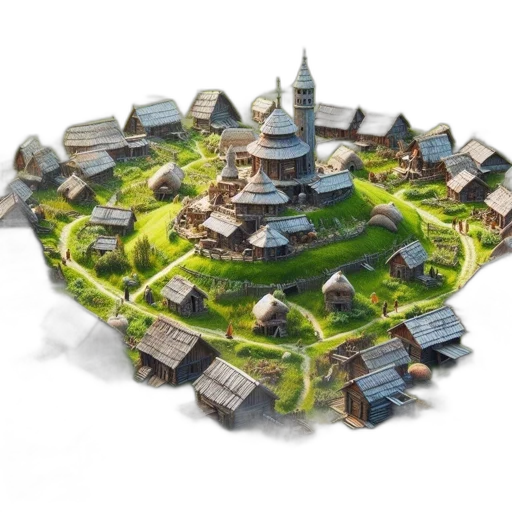 building, 3d render, concept art, photorealistic transparent PNG cut-out