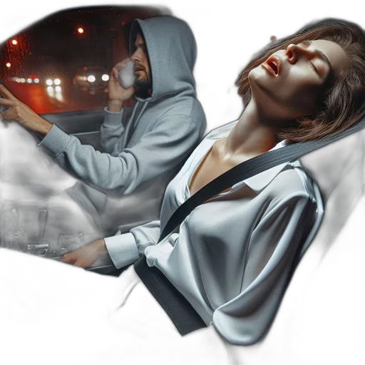 jacket, car, face, mask transparent PNG cut-out