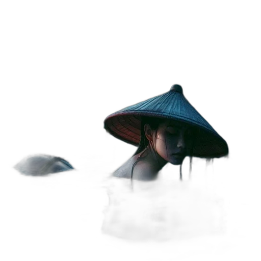 umbrella, hat, creature, mask transparent PNG cut-out