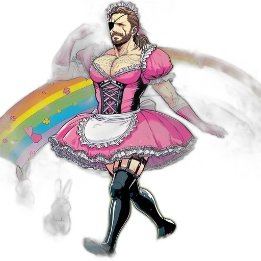 dress, concept art, fantasy art, pixel art transparent PNG cut-out