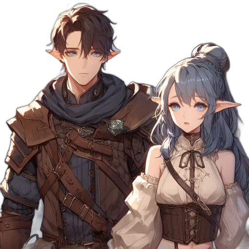 sword, dragon, staff, crown transparent PNG cut-out