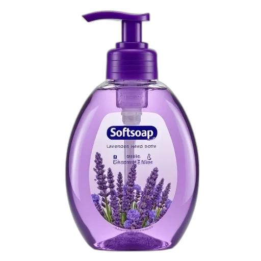 bottle, softsoap, hand, soap transparent PNG cut-out