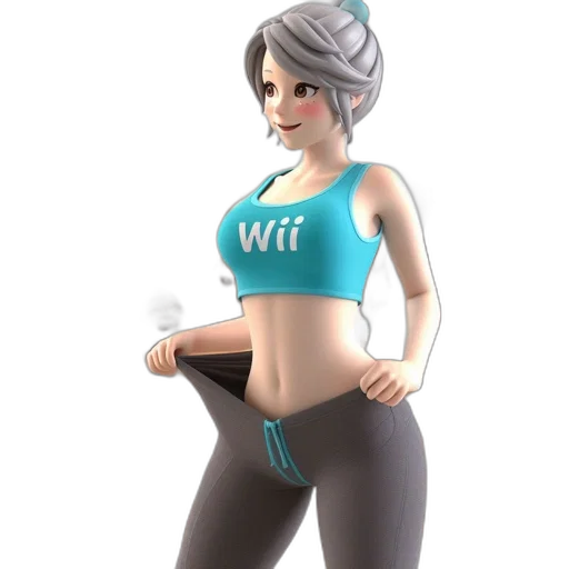 concept art, 3d render, cartoon, pixel art transparent PNG cut-out