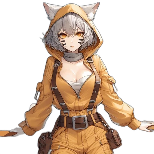 staff, jacket, animal, mask transparent PNG cut-out