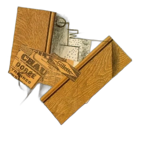 furniture, 3d render, earth tones, golden transparent PNG cut-out