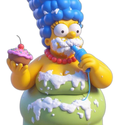 food, hat, crown, 3d render transparent PNG cut-out