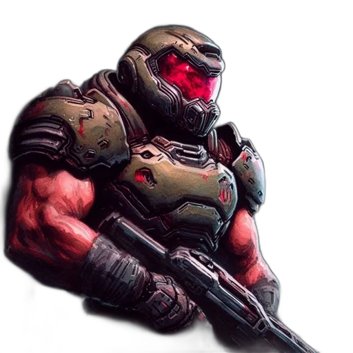 robot, weapon, face, mask transparent PNG cut-out