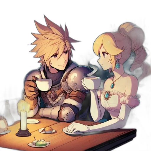 sword, food, robot, fantasy art transparent PNG cut-out