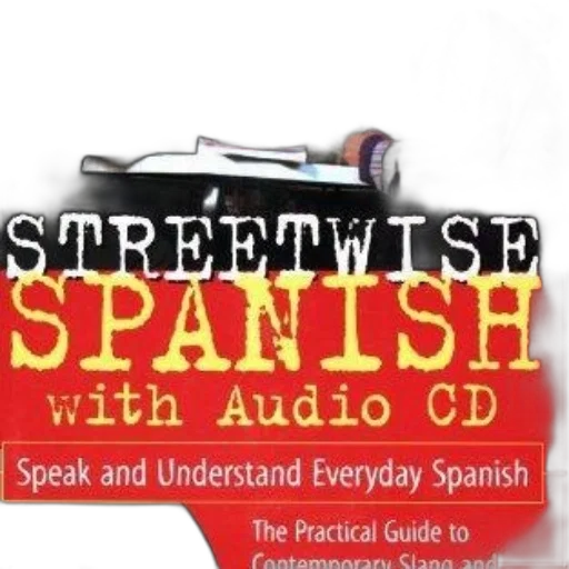 streetwise, spanish, book, cover transparent PNG cut-out