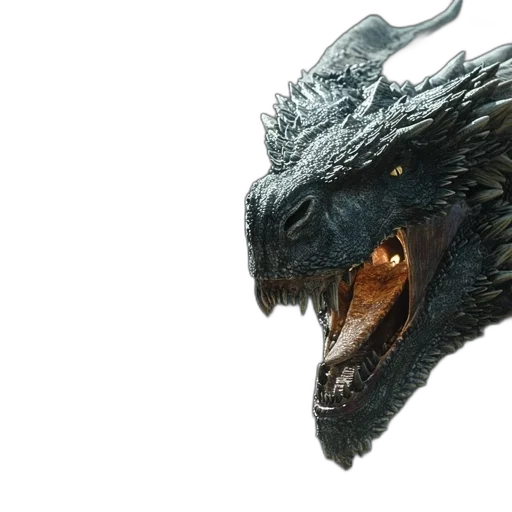 dragon, concept art, fantasy art, photorealistic transparent PNG cut-out