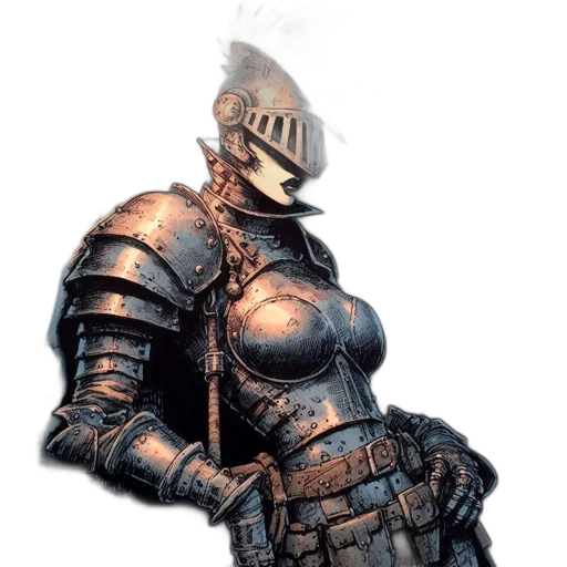 sword, weapon, robot, mask transparent PNG cut-out