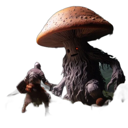 hat, creature, staff, hair transparent PNG cut-out