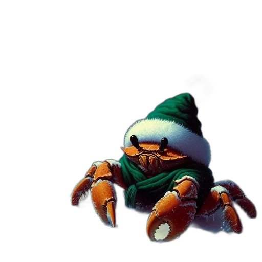 creature, animal, robot, hat transparent PNG cut-out