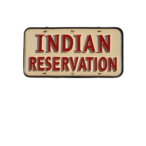 sign, indian, reservation, front transparent PNG cut-out