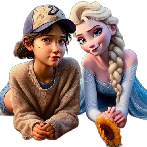 fantasy art, concept art, cartoon, 3d render transparent PNG cut-out