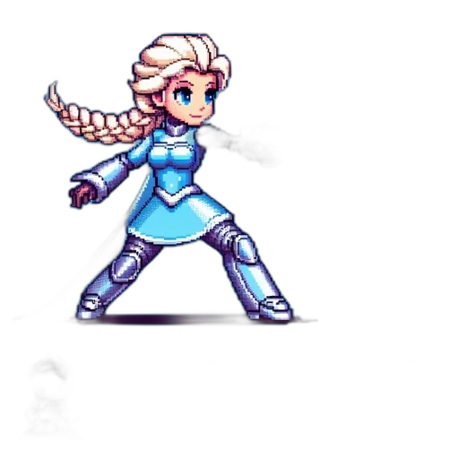 staff, pixel art, concept art, 3d render transparent PNG cut-out