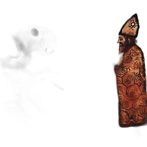 mask, dress, staff, face transparent PNG cut-out