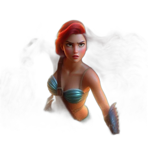 weapon, fantasy art, concept art, 3d render transparent PNG cut-out