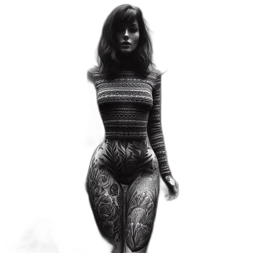 dress, robot, photorealistic, concept art transparent PNG cut-out