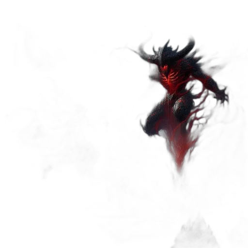 dragon, creature, mask, weapon transparent PNG cut-out