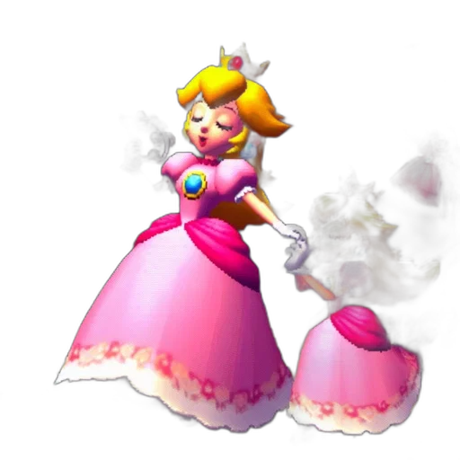 dress, crown, staff, weapon transparent PNG cut-out