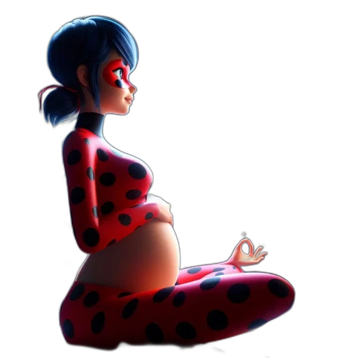 robot, dress, concept art, 3d render transparent PNG cut-out