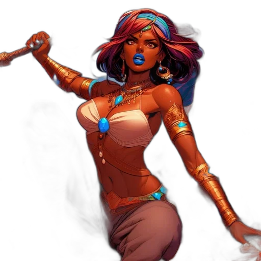 staff, concept art, fantasy art, comic book art transparent PNG cut-out