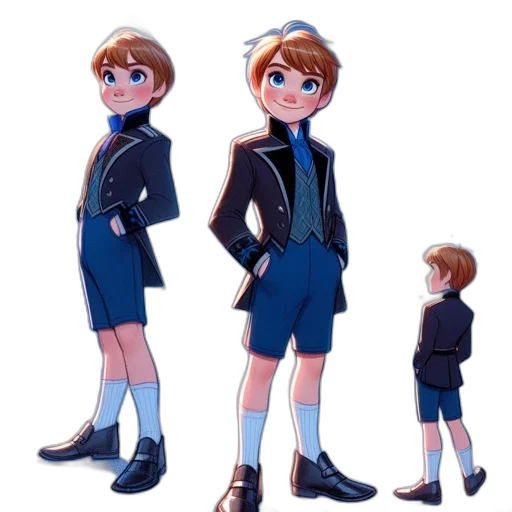 jacket, staff, concept art, cartoon transparent PNG cut-out