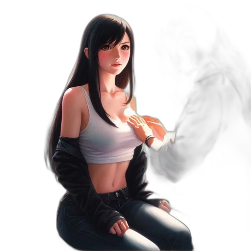 jacket, concept art, fantasy art, photorealistic transparent PNG cut-out