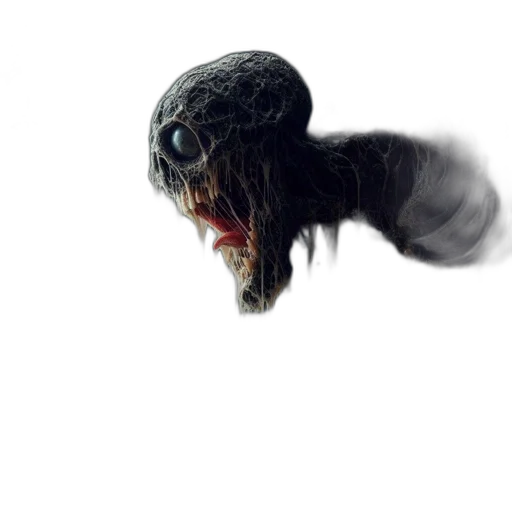 creature, hair, mask, animal transparent PNG cut-out