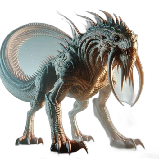 dragon, creature, animal, concept art transparent PNG cut-out