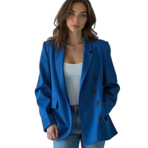 jacket, dress, jewelry, staff transparent PNG cut-out