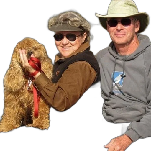 jacket, animal, hat, staff transparent PNG cut-out