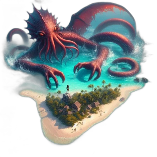 dragon, creature, concept art, fantasy art transparent PNG cut-out