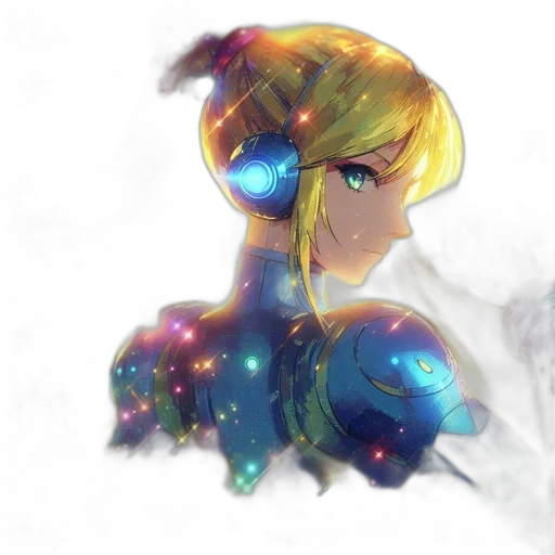 robot, crown, staff, weapon transparent PNG cut-out