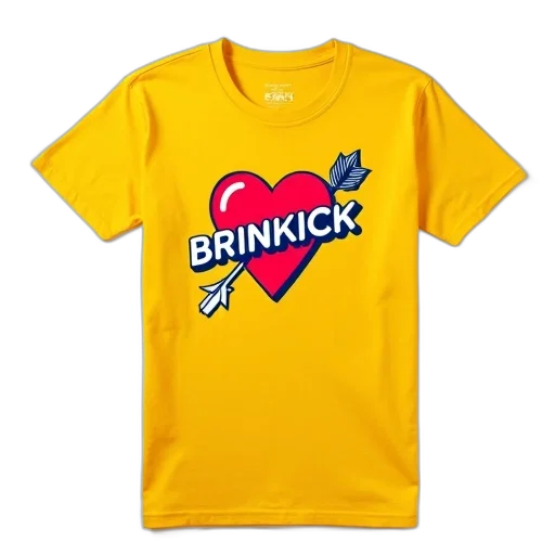 yellow, t-shirt, stylized, graphic transparent PNG cut-out