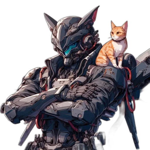 robot, weapon, animal, concept art transparent PNG cut-out