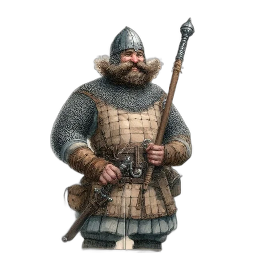 sword, staff, weapon, fantasy art transparent PNG cut-out