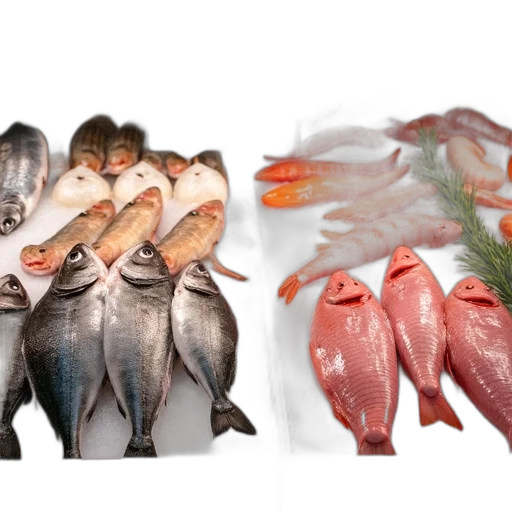 food, animal, concept art, photorealistic transparent PNG cut-out