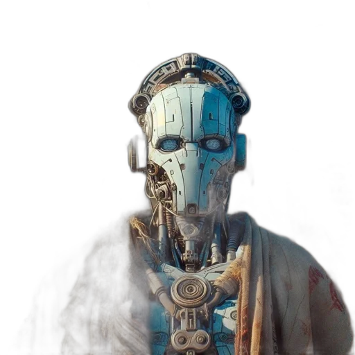 robot, mask, staff, face transparent PNG cut-out