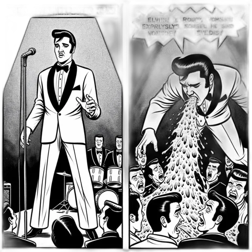 comic book art, cartoon, concept art, amusing transparent PNG cut-out