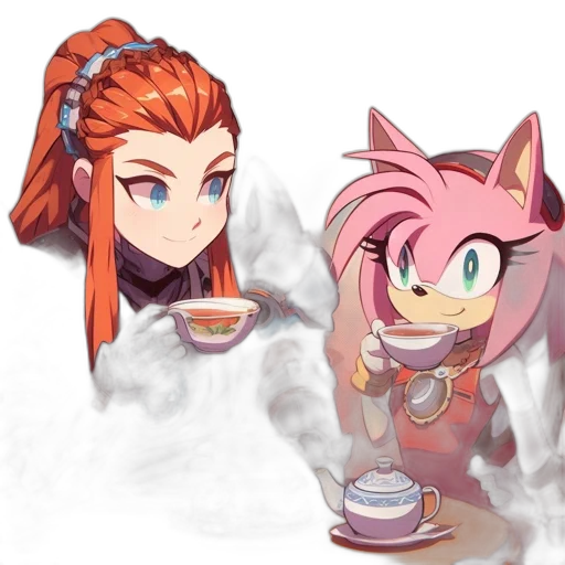 food, concept art, anime, pixel art transparent PNG cut-out