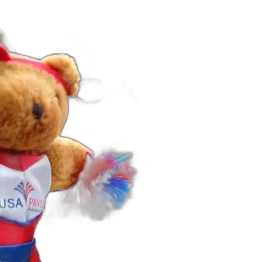 teddy, bear, front, canada transparent PNG cut-out