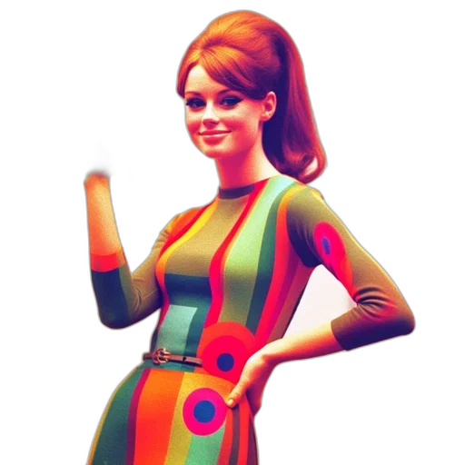 dress, robot, 3d render, concept art transparent PNG cut-out
