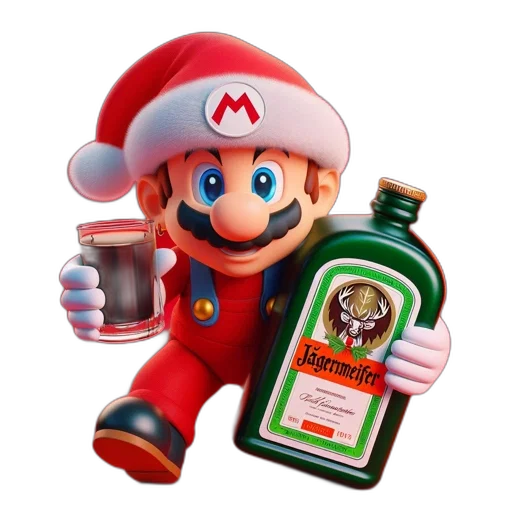 bottle, weapon, crown, 3d render transparent PNG cut-out