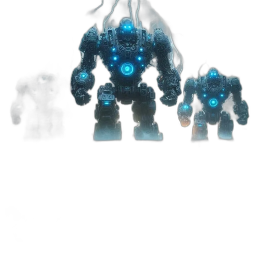 robot, weapon, creature, mask transparent PNG cut-out